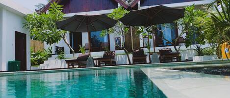 Fassade der Unterkunft