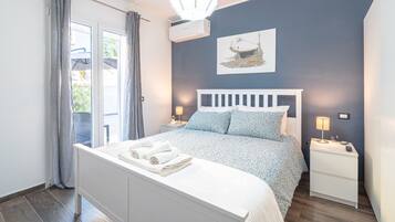 2 Schlafzimmer, BĂŒgeleisen/BĂŒgelbrett, kostenloses WLAN, BettwĂ€sche