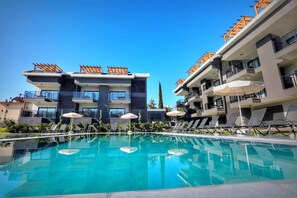 Blick von der Unterkunft