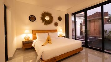 Villa | 2 sovrum, skrivbord, strykjärn/strykbräda och gratis wi-fi