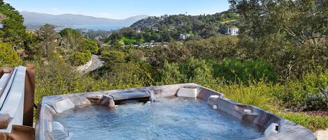 Baignoire à remous extérieure