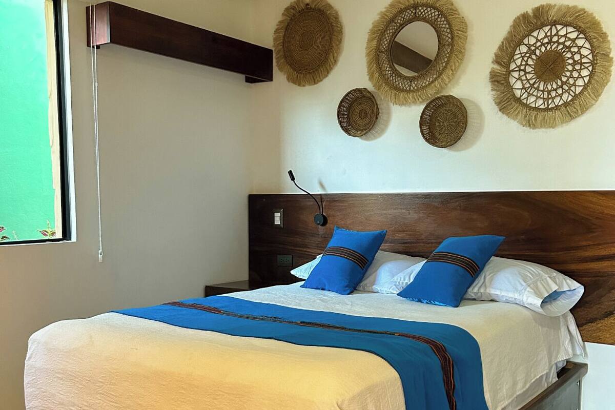 Premium bedding, free WiFi, bed sheets