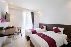 Standard Room | Premium bedding, desk, soundproofing, free WiFi - Valstar Hotel Canggu (Canggu)