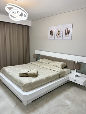 1 bedroom, iron/ironing board, free WiFi, bed sheets - Cozy 1-bedroom apartment in brilliant South Sinai Governorate with WiFi, AC (South Sinai Governorate)