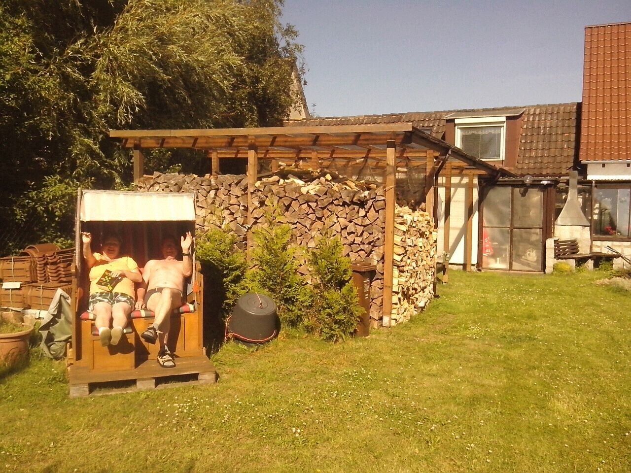 Enceinte de l’hébergement