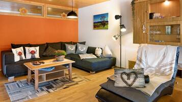 Fernseher, DVD-Player, Stereoanlage