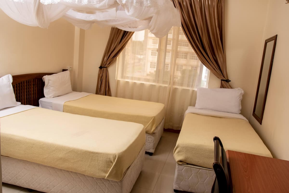 Economy Triple Room | Desk, WiFi (free)