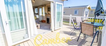 MP753 - Camber Sands Holiday Park - Sleeps 6 - Modern caravan with large Decking - Quiet Location