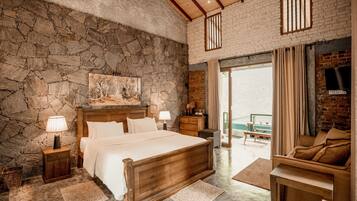 Biệt thự Cao cấp, 1 phòng ngủ | Bàn, truy cập Internet không dây miễn phí, bộ trải giường