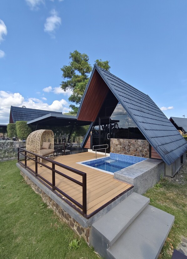 Cabane Exclusive, 2 grands lits, vue lac