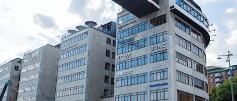 Façade de l’hébergement