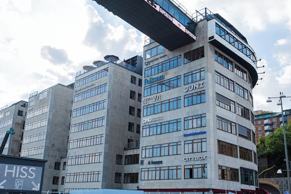 Fassade der Unterkunft