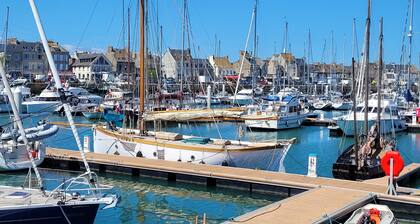 2-Zimmer-Garage mit Panoramablick auf das Meer und die Insel TATIHOU (UNESCO)