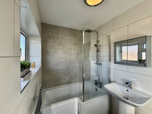 Shower, hair dryer