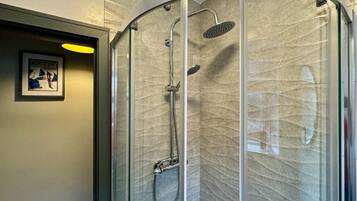 Shower, hair dryer