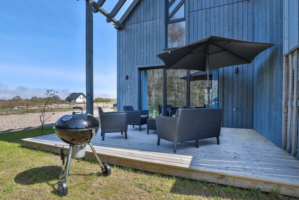 Apartment, 2 Bedrooms, Sauna, Beachside | Balcony - Domek Lazurowy by Renters Prestige (Krokowa)