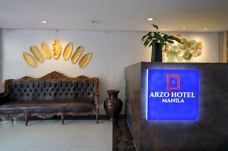 Reception. Arzo Hotel Manila
