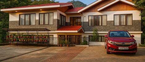 Fassade der Unterkunft