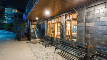 Fassade der Unterkunft