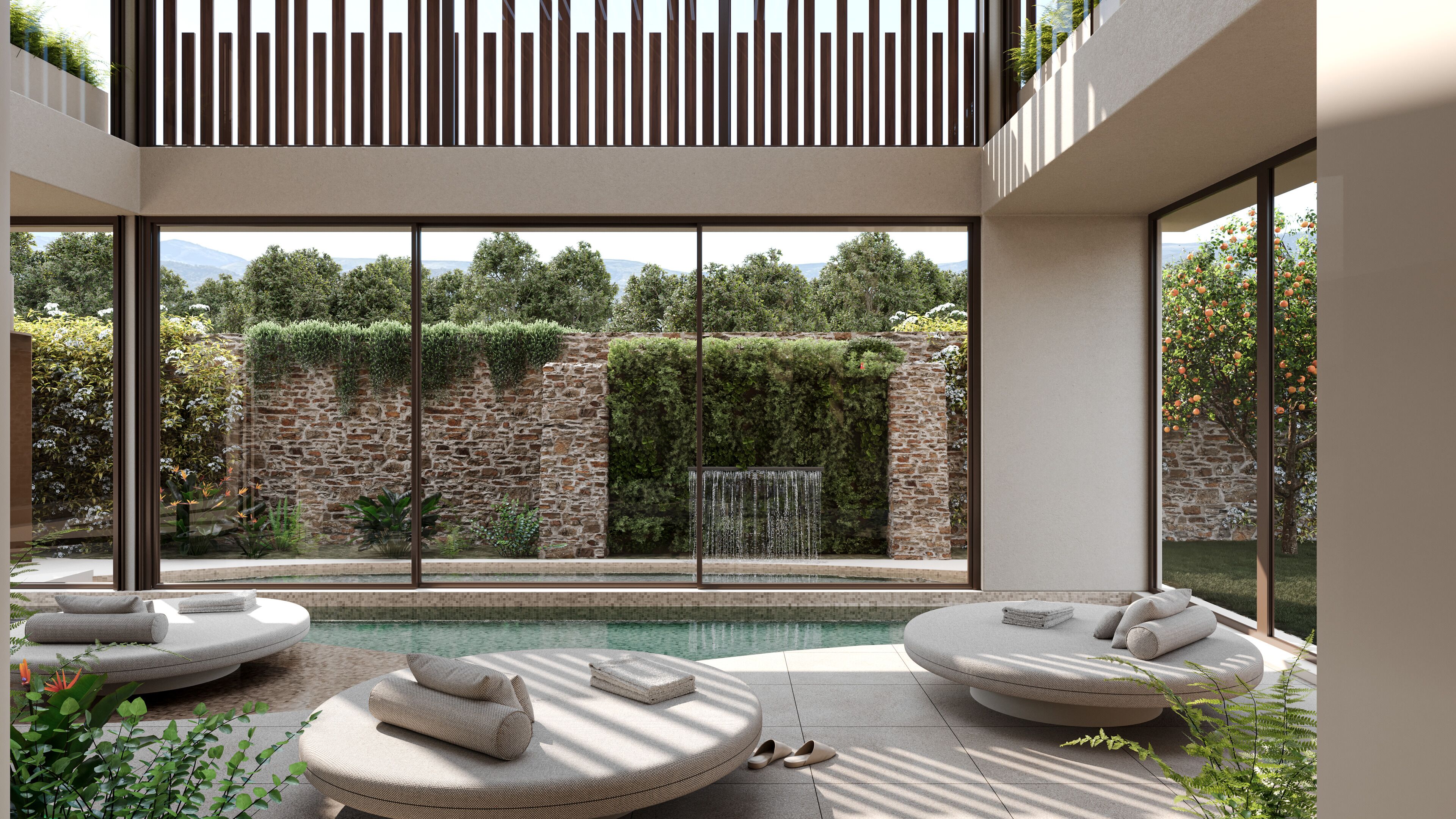 Couples treatment room(s), sauna, hot tub, steam room, massages