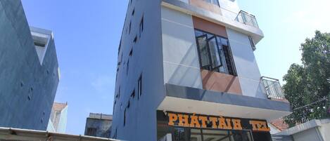 Façade de l’hébergement