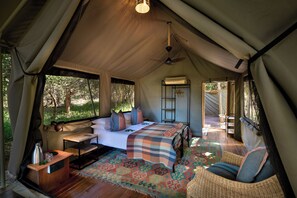 Telt – basic | 1 soverom og sengetøy