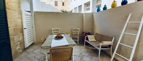 Restauration en plein air