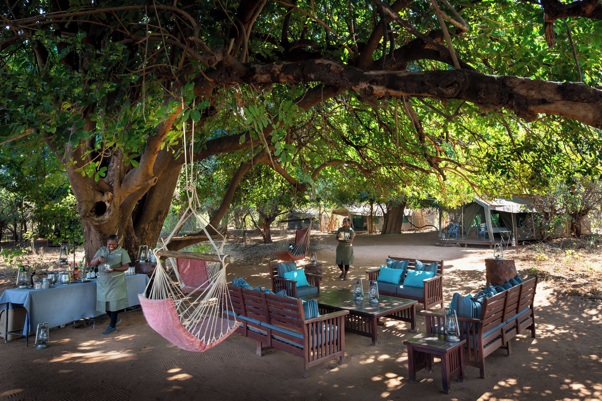 Restaurante al aire libre