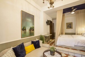 1 soverom, strykejern/-brett, reiseseng for barn og wi-fi (inkludert)