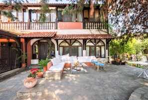 Terrace/patio - Cozy Double Room incl breakfast (Neos Marmaras)