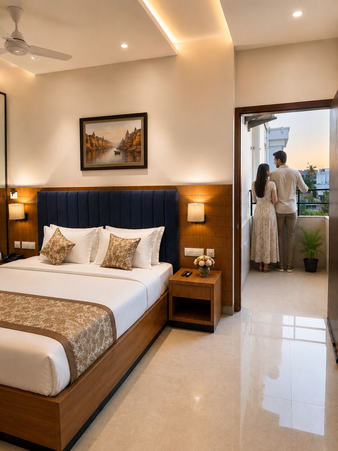 King Room with Balcony