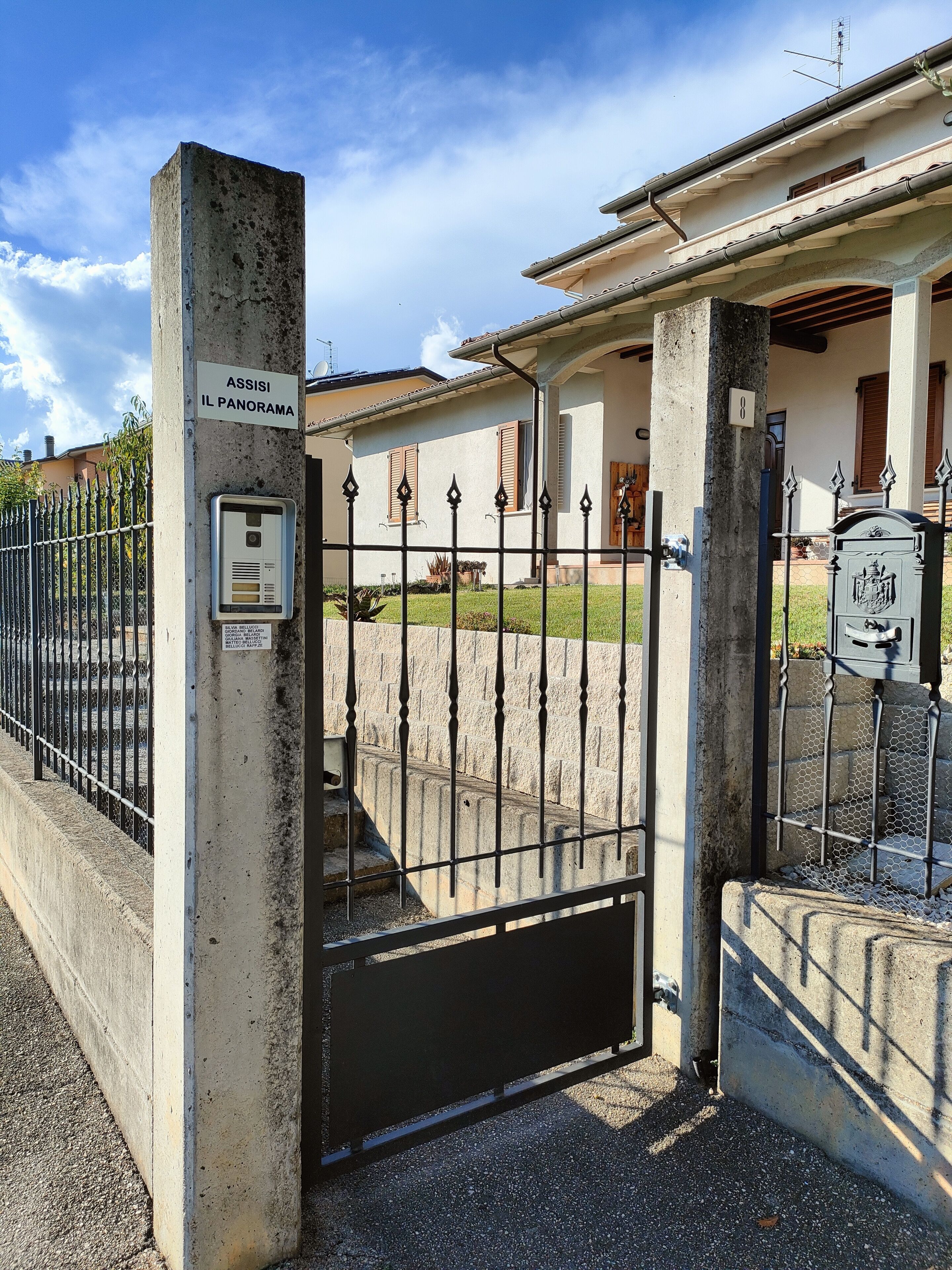 Enceinte de l’hébergement