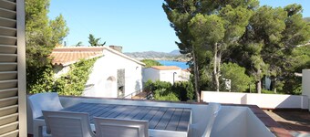 Seaside Villa with Garden, 100m from La Farella Beach, 3 Bedrooms, Sleeps 6