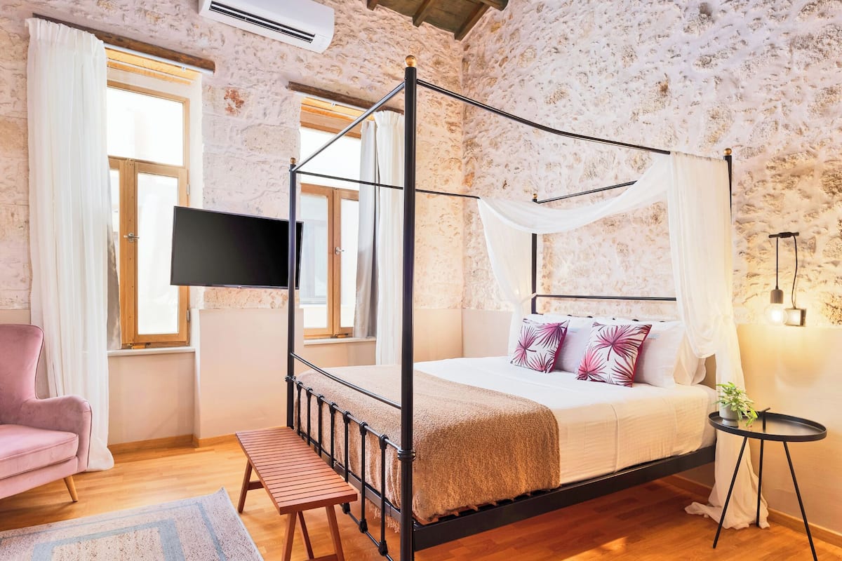 Premium suite | 1 slaapkamer, lakens van Egyptisch katoen, luxe beddengoed
