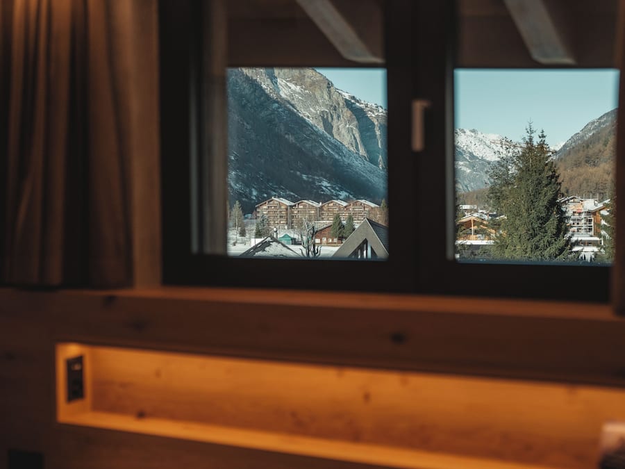 Chambre avec lits jumeaux | Vue de la chambre
