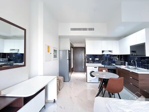 Apartment (0 Bedroom) | Living area - Stunning Studio With Balcony in Arjan (Dubai)