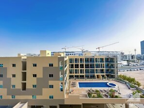 Apartment (0 Bedroom) | View from property - Stunning Studio With Balcony in Arjan (Dubai)