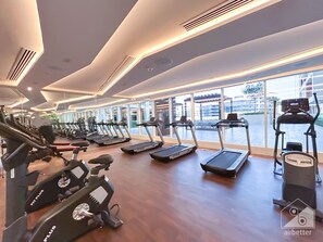Apartment (0 Bedroom) | Gym - Stunning Studio With Balcony in Arjan (Dubai)