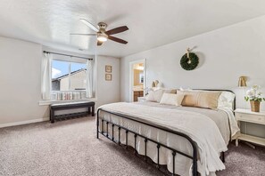 3 bedrooms, iron/ironing board, travel crib, WiFi