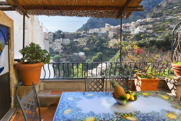 Apartment, Terrace, City View | Terrace/patio - YourHome - Alcova Apartment Positano (Positano)