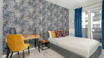 1 soverom, strykejern/-brett, wi-fi og sengetøy