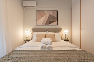 Design Διαμέρισμα | 1 υπνοδωμάτιο, σεντόνια από αιγυπτιακό βαμβάκι 