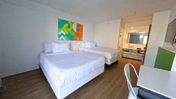 1 bedroom, desk, iron/ironing board, WiFi