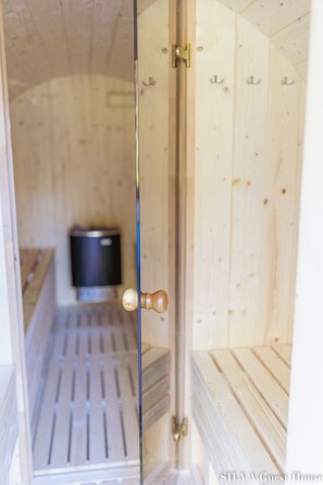Sauna - Wunderbares Anwesen Inmitten von Wäldern (Borsk)