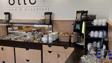 Daily buffet breakfast (EUR 12.80 per person)