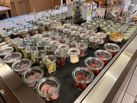 Daily buffet breakfast for a fee. otto - bed & breakfast