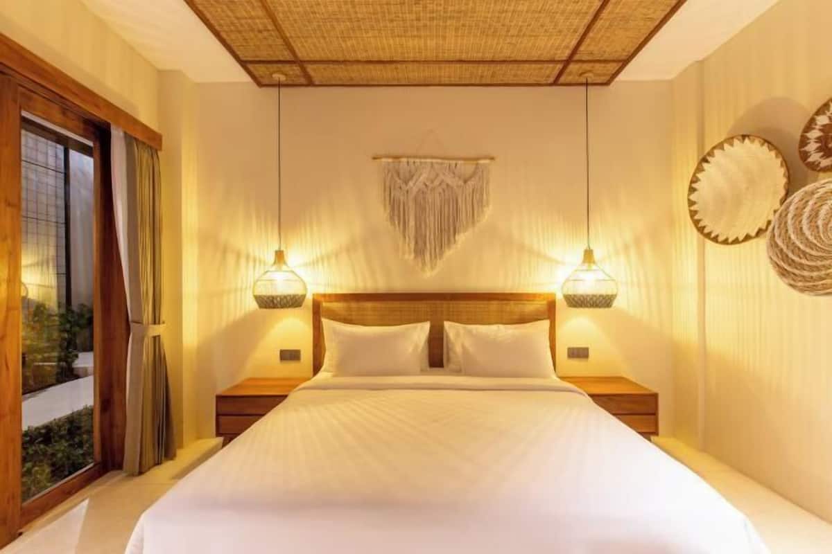 1 kamar tidur, meja kerja, ruang kerja ramah laptop, dan Wi-Fi gratis