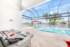 Una piscina climatizada