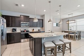 Maison, 5 chambres | Cuisine privée