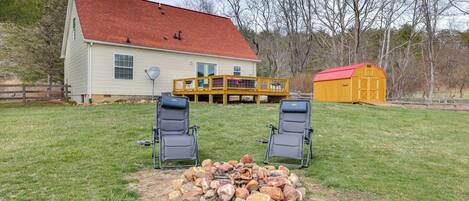 Fachada de la propiedad